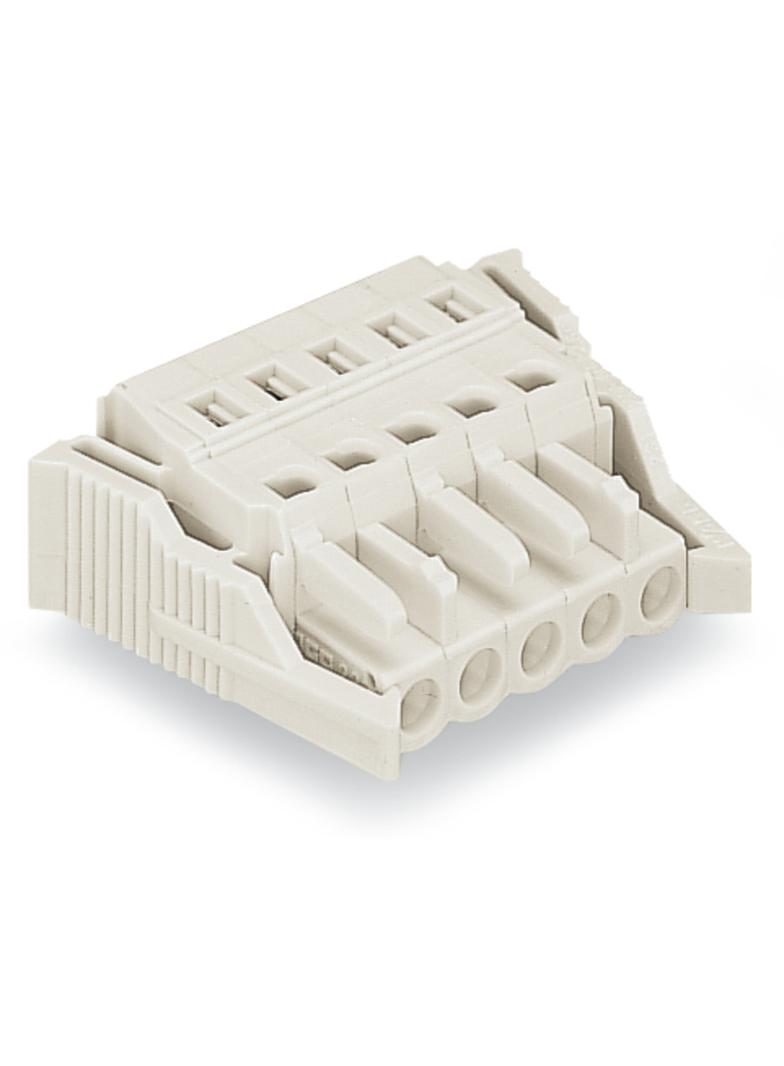 Gniazdo MCS-MIDI Classic 5-biegunowe jasnoszare raster 5mm /50szt./ 721-105/037-000 WAGO