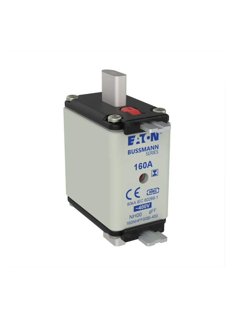 160NHFF00BI-400 Wkładka NH 160A 400V AC GFF Rozmiar 00 160NHFF00BI-400 EATON