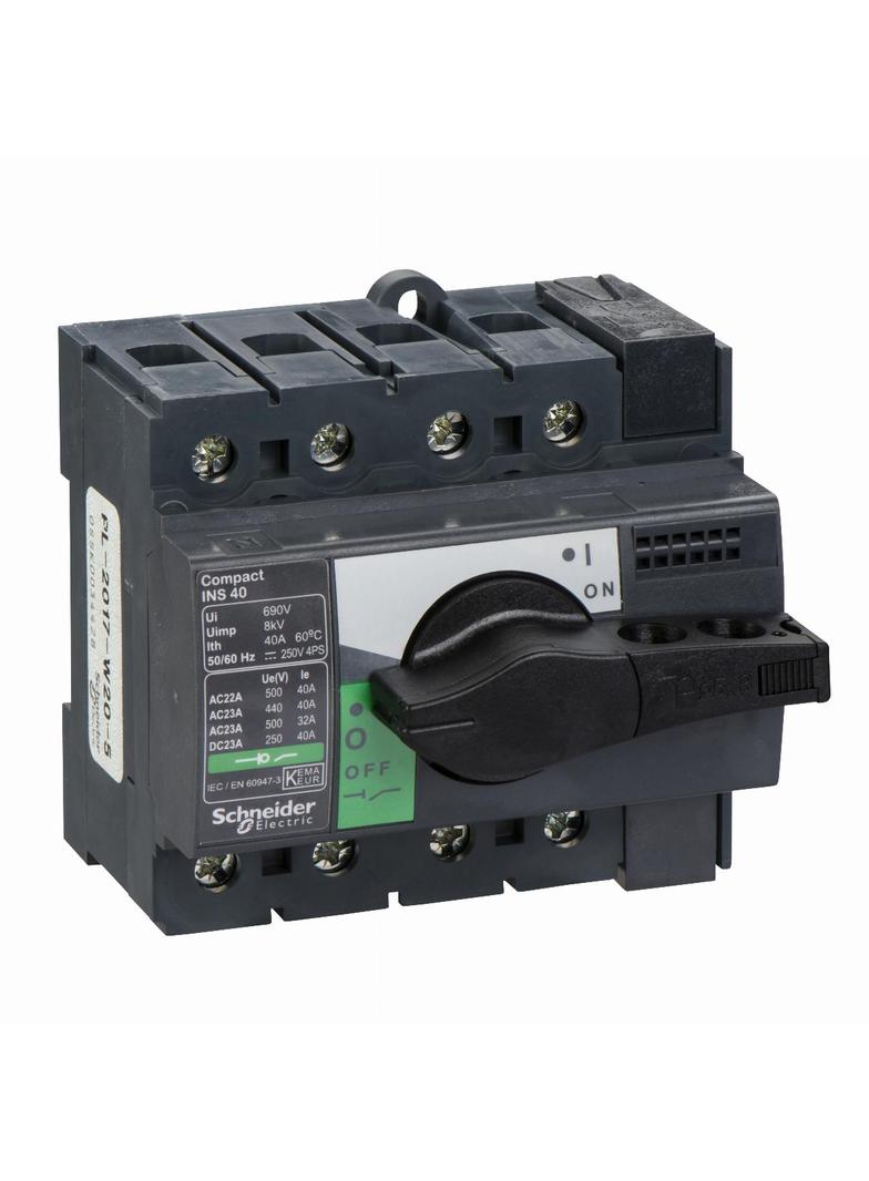 Compact INS INV, rozłącznik INS40 40A 4P