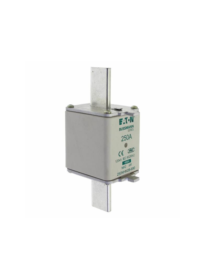 H FUSE 250A 690V aM SIZE 2 Wkładka NH2 250A 690V AM podwójny wskaźnik 250NHM2B-690 EATON
