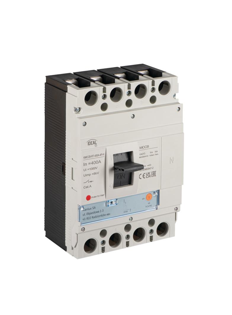 KMCCB-RT-400A-4P-H Wyłącznik kompaktowy IDEAL TS KMCCB-RT-400A-4P-H KANLUX