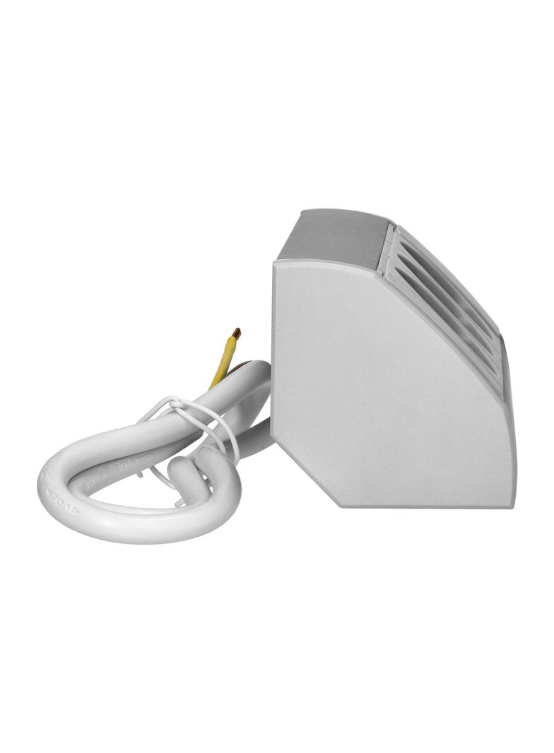 Gniazdo meblowe 3x2P+Z (Schuko), szaro-srebrne