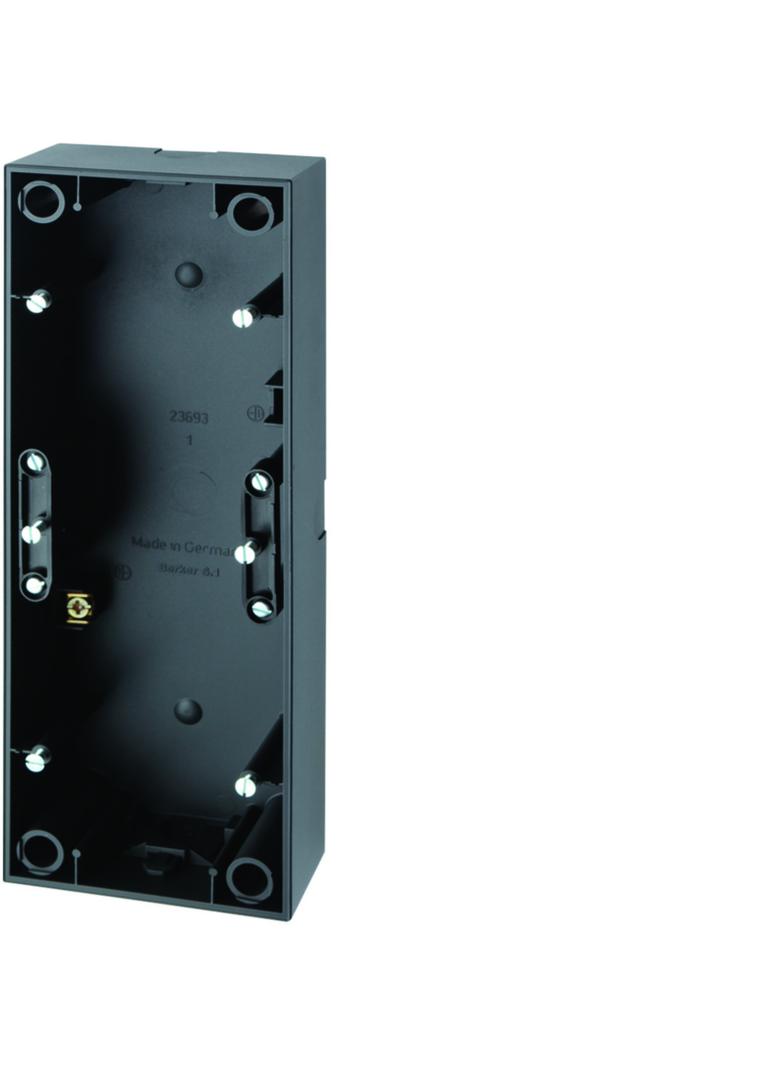 BERKER S.1 Puszka natynkowa potrójna antracyt mat 10439949 HAGER