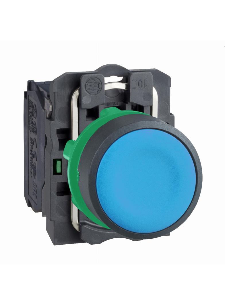 Harmony XB5 Przycisk płaski niebieski, plastikowy