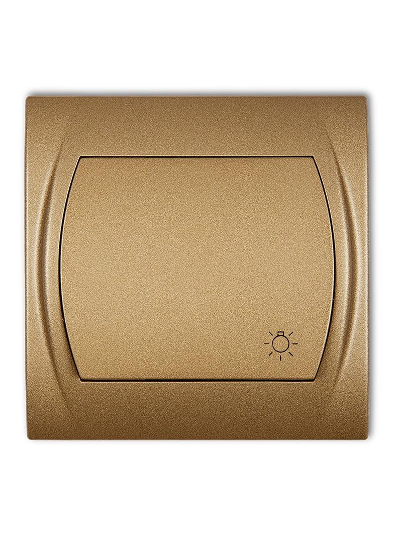 LOGO Łącznik zwierny światło złoty metalik