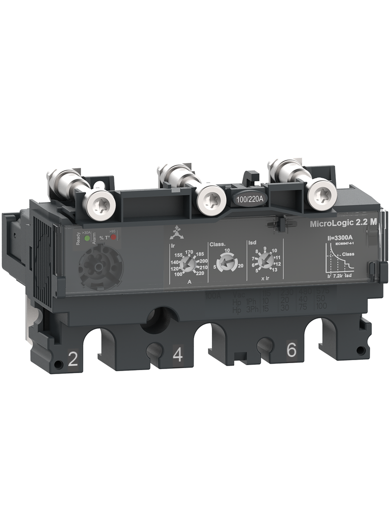 Wyzwalacz elektroniczny, ComPacT NSX, Micrologic2.2M, 100A, 3P3D, do NSX100