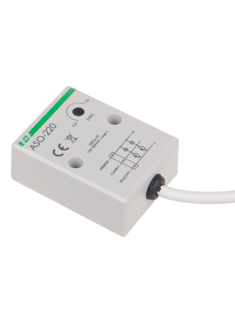 Automat schodowy z przyłączem kablowym 230V ASO-220 F&F
