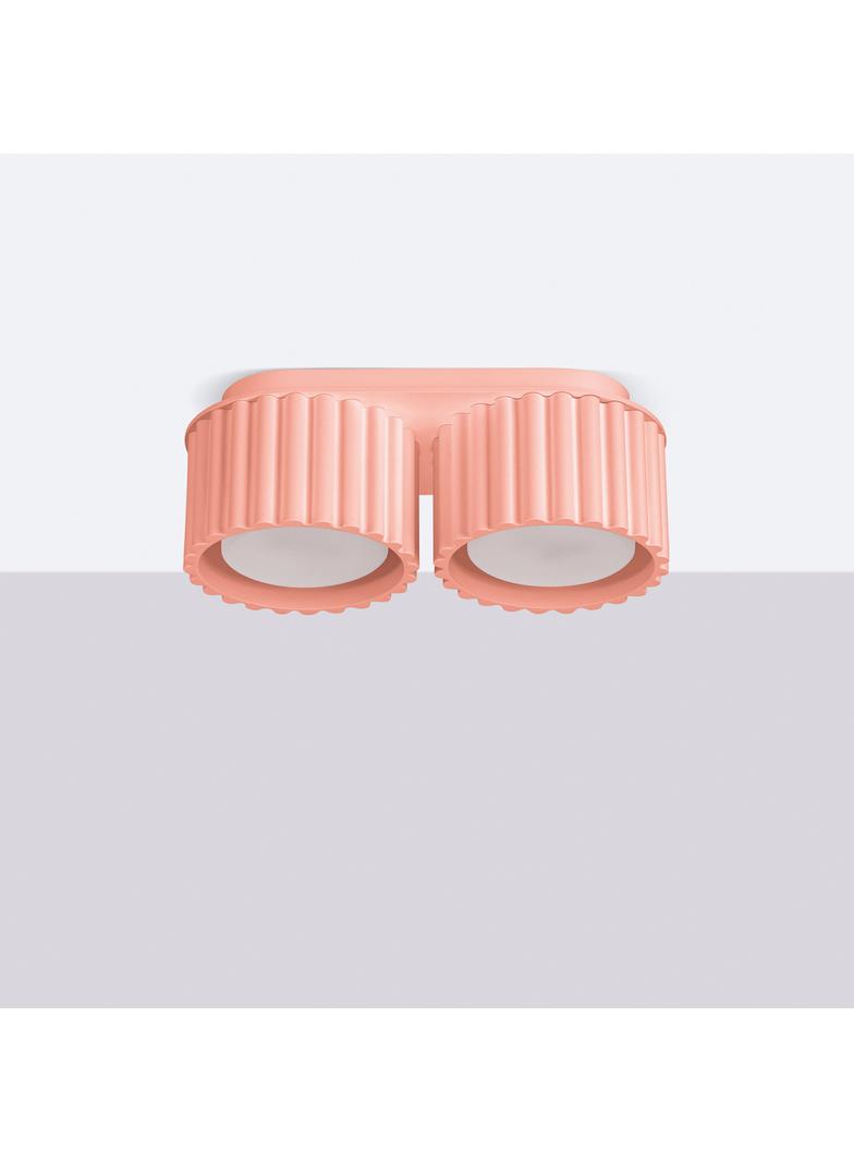 SOLLUX Plafon AURA 2 brzoskwiniowy Gx53 ; SL.1828