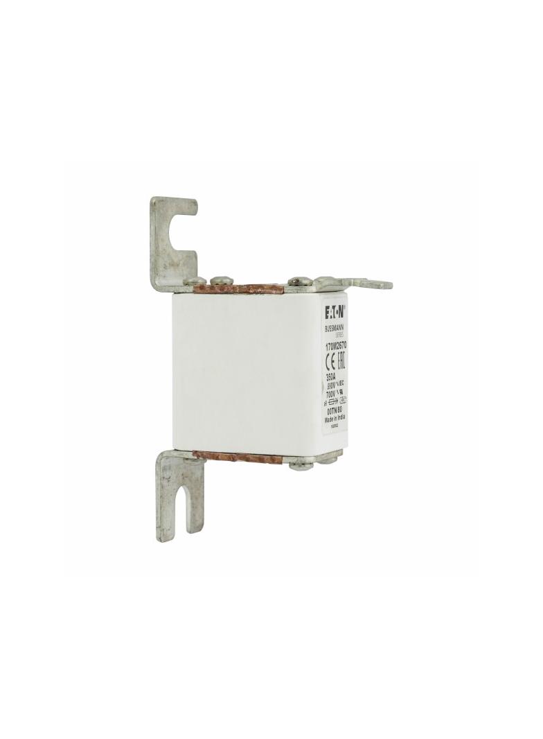350A 690V aR 00TN/80 TYPE T IND. FUSE Wkładka szybka 350A AC 690V DIN 00 aR DIN IEC nieizol 170M2670