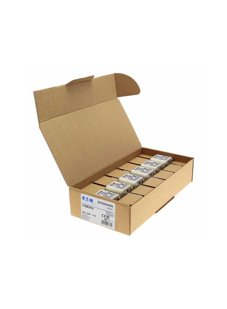 250A 690V 1*/80 aR INDICATOR FUSE Wkładka szybka 250A AC 690V compact DIN 1 45x45x104 mm, 170M3016 E