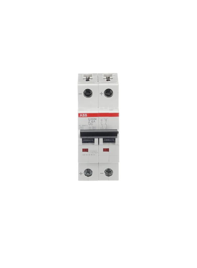 S202M-Z4UC Wyłącznik nadprądowy AC/DC 10kA 2P Z4A 2CDS272061R0338 ABB