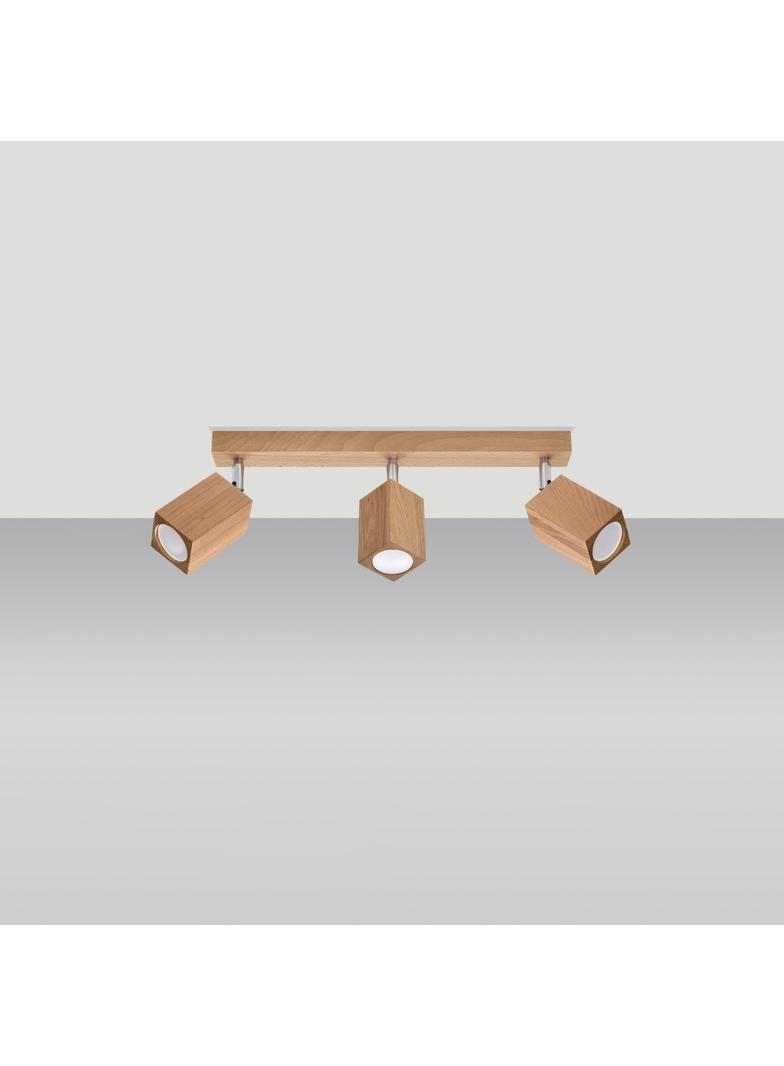 Sollux Plafon KEKE 3 dąb SL.1037