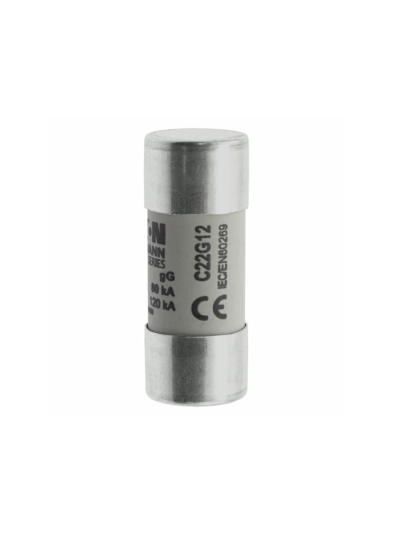 CYLINDRICAL FUSE 22 x 58 12A GG 690V AC Wkładka cylindryczna 22 x 58mm 12A GG 690V AC C22G12 EATON