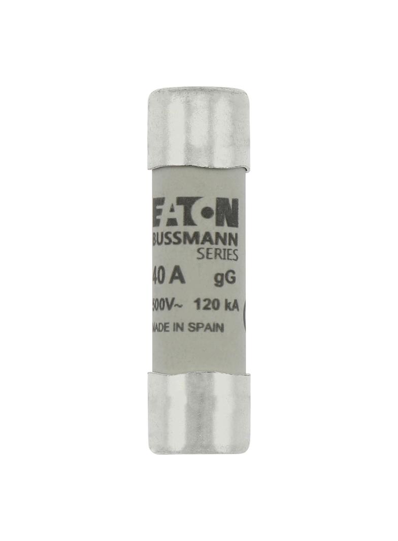 CYLINDRICAL FUSE 14 x 51 40A GG 500V AC Wkładka cylindryczna 14 x 51mm 40A GG 500V AC C14G40 EATON