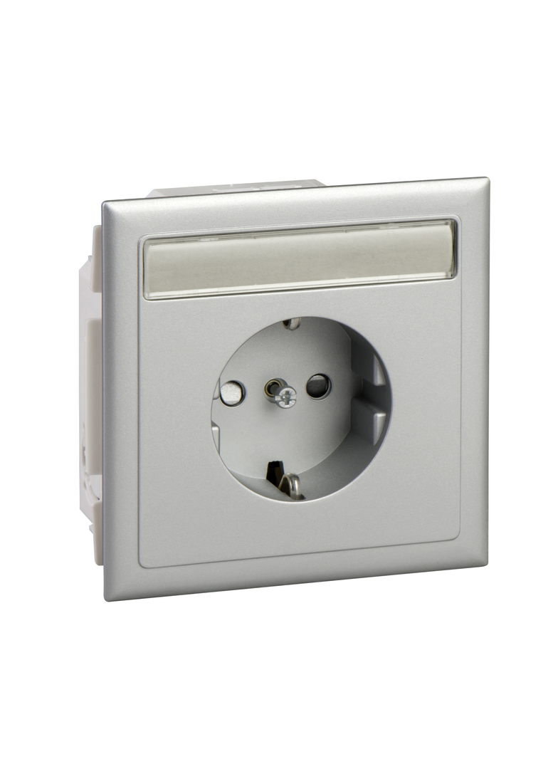 Thorsman CYB-PS Gniazdo Schuko aluminium