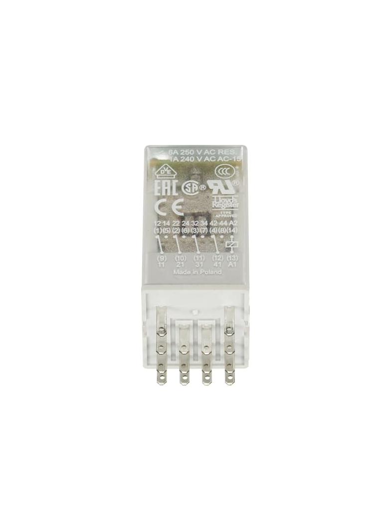 PRZEKAŹNIK CR-M120AC3LG, A1-A2=120V AC, 4 STYKI C/O ZŁOCONE, LED