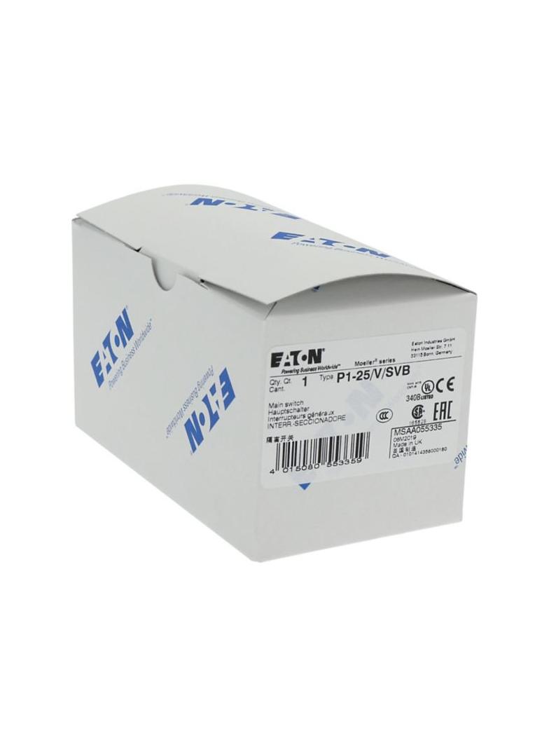 Łącznik krzywkowy-1 3P 25A montaż rozłączny P1-25/V/SVB 055335 EATON