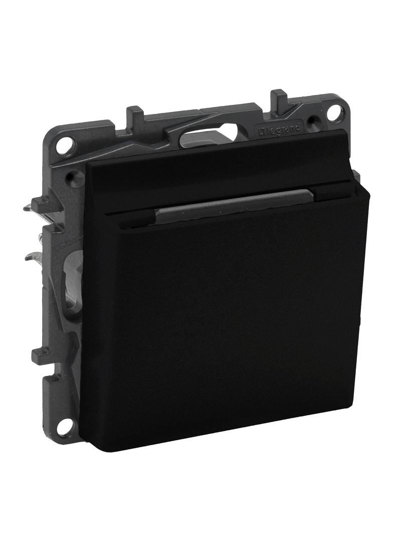 Niloe Step - łącznik hotelowy mechaniczny- kolor czarny, Legrand