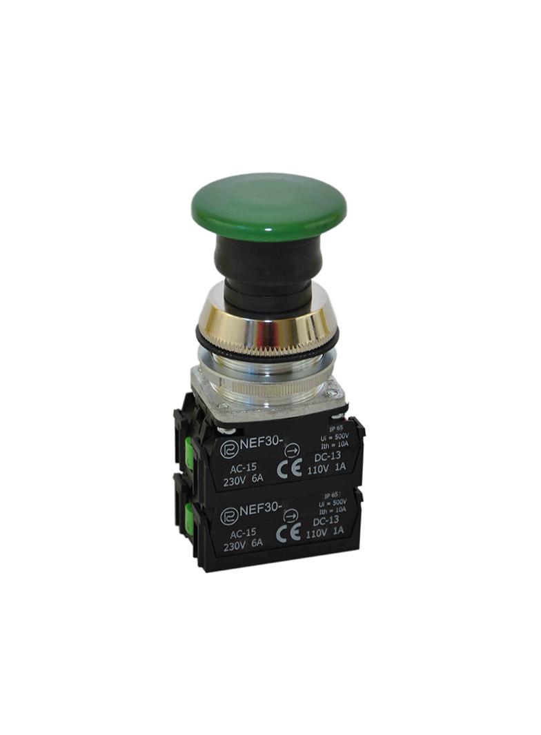Przycisk NEF30-UD4X zielony W0-NEF30-UD 4X Z PROMET