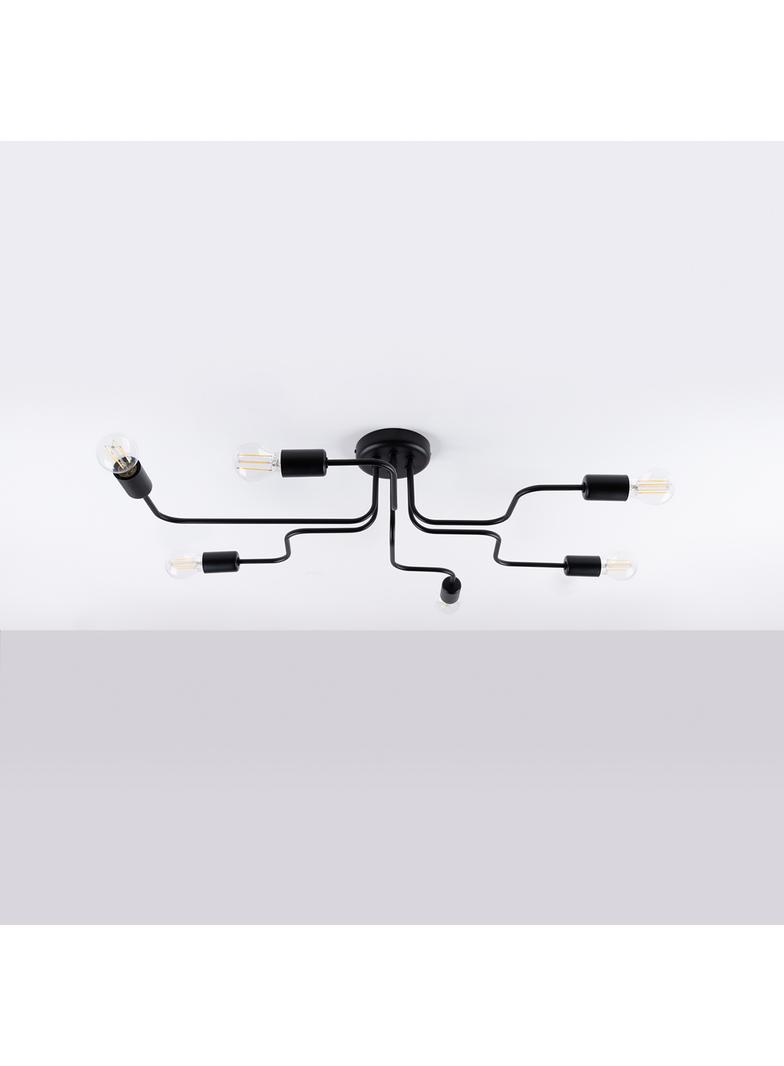 Żyrandol VECTOR 6 czarny