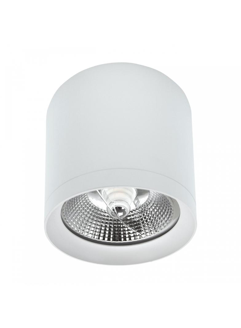 Oprawa punktowa CHLOE AR111 NATYNKOWA GU10 250V IP20 118x110mm BIAŁY okrągła Spectrum LED