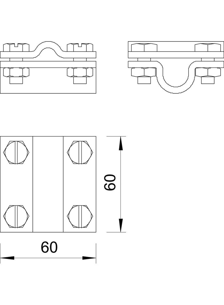ŁĄCZNIK KRZYŻOWY 8-10X16 CYNK