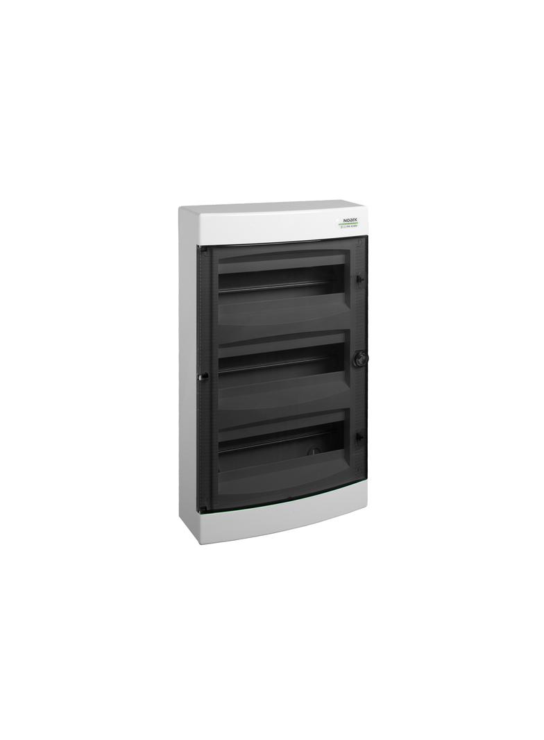 PNS 3x18T Rozdzielnica natynkowa drzwi przezroczyste IP40 3 rzędy 3x18 modułów 106196 NOARK