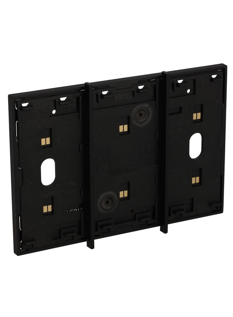 LIVING NOW 'MY HOME' - RAMKA STYKOWA - 3 MODUŁY - CZERŃ, Bticino