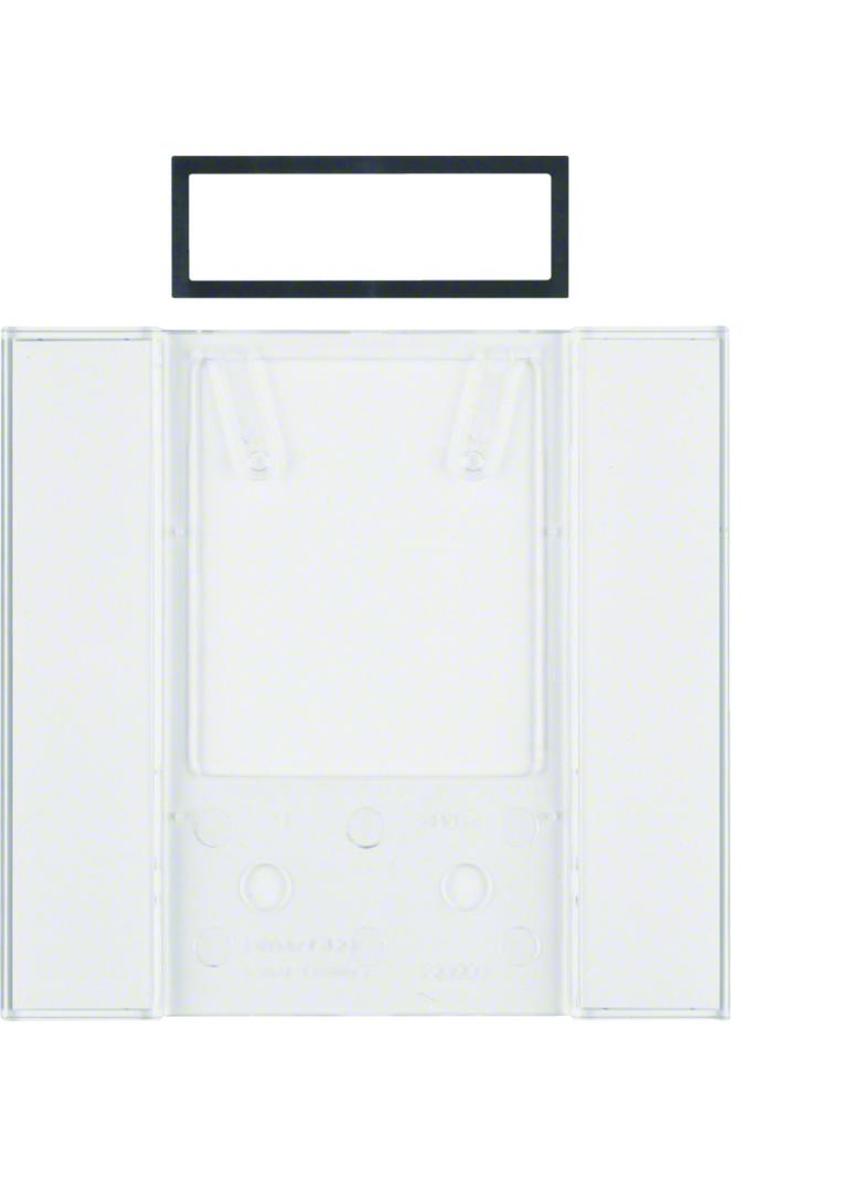 BERKER B.IQ Pole opisowe do przycisków B.IQ 5-kr przezroczyste 75900082 HAGER