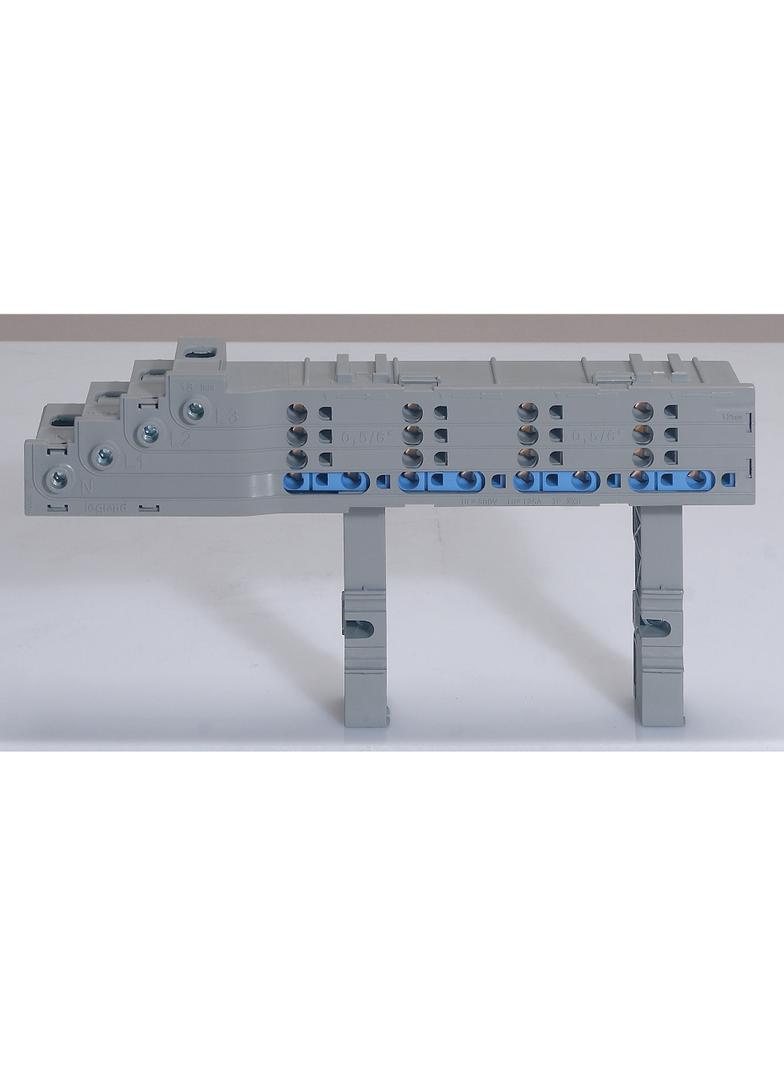 HX3 BLOK ROZDZIELACZA RZĘDU 125 A ZACISKI SPRĘŻYNOWE, DO 1/2 RZĘDU, Legrand