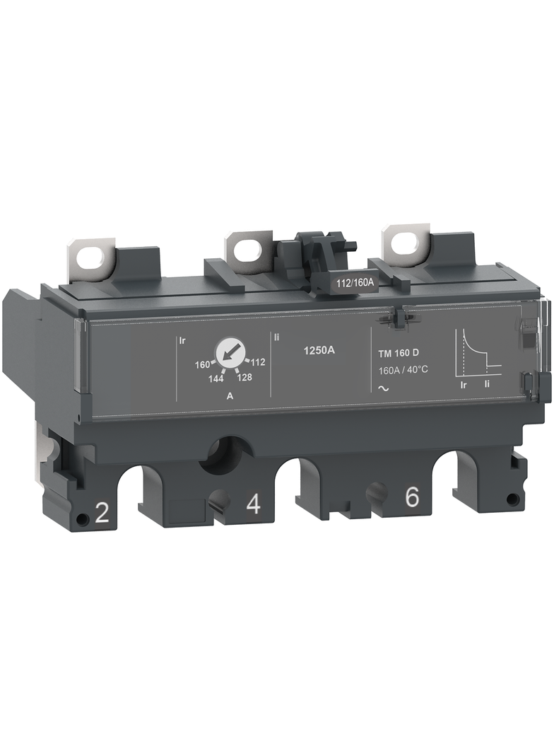 Wyzwalacz termomagnetyczny ComPacT NSX 3P3D TM125D do NSX160 C163TM125 Schneider