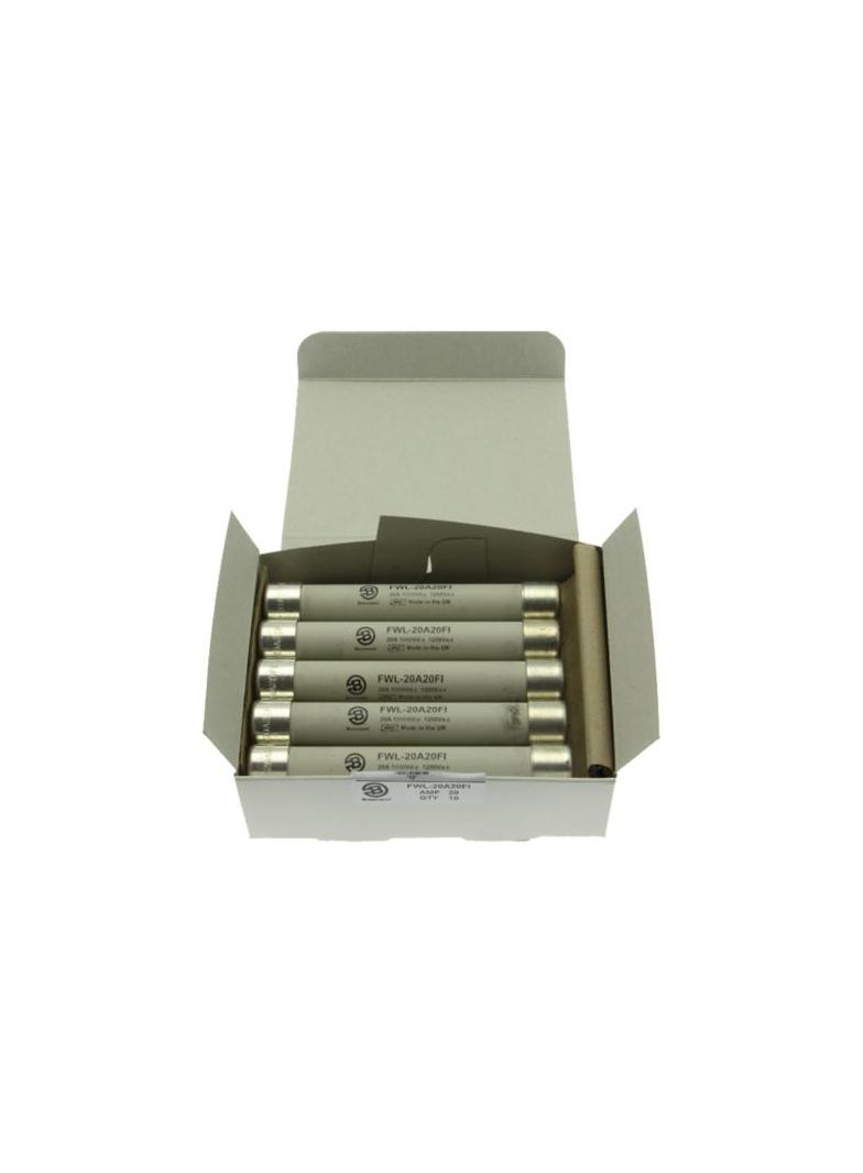 20A 1200V AC IEC 20X127MM INDICATOR FUSE Wkładka szybka 20A AC 1200V DC 1000V 20x127 mm gS FWL-20A20