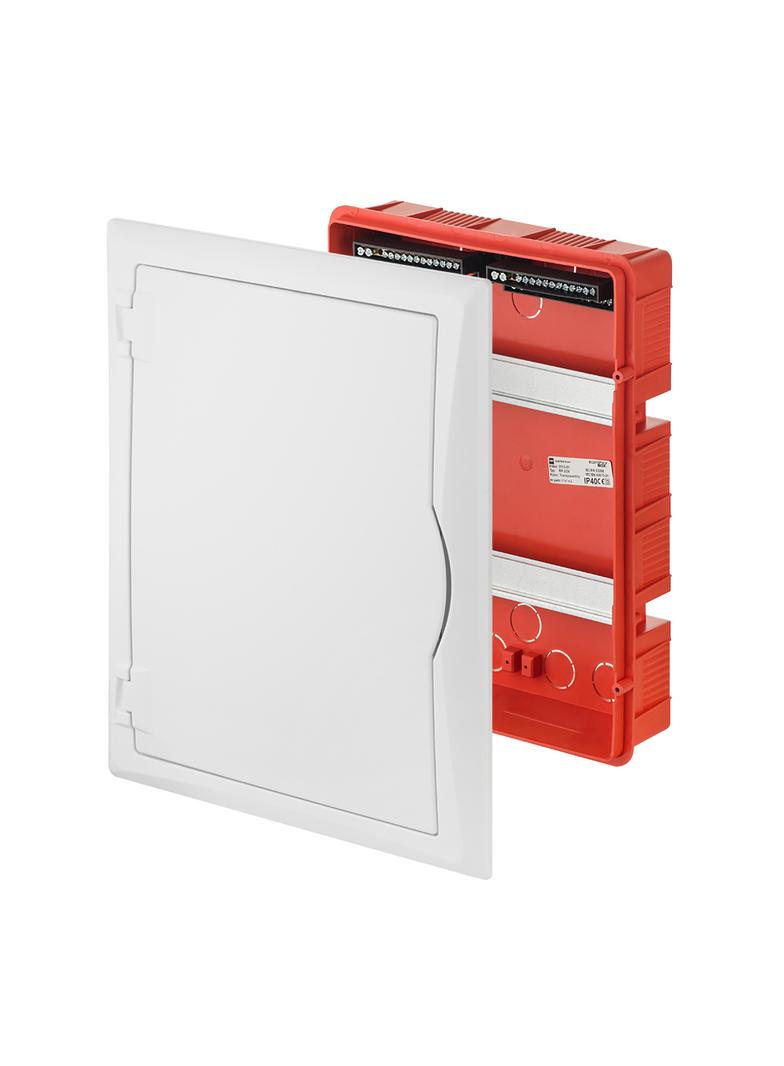 ECONOMIC BOX RP 2/24 drzwi białe (N+PE) IP 40