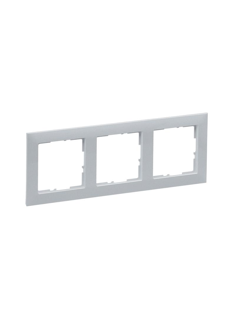 Suno Ramka Potrójna 3-Krotna Aluminium 721513 LEGRAND