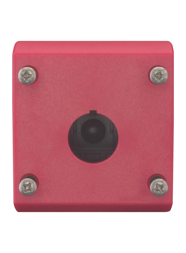 M22-SOL-IR1Q Obudowa natynkowa 1 otwór 22mm czerwona pokrywa 150646 EATON