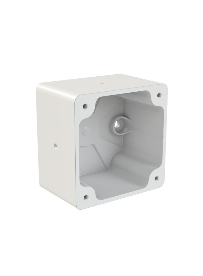 PUSZKA DO GNIAZD TABLICOWYCH PROSTYCH o kołnierzu 75x75mm   Nadtynkowa  IP44