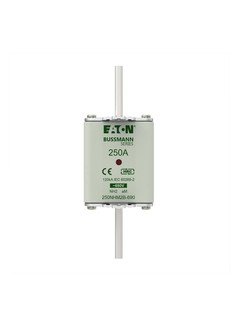 H FUSE 250A 690V aM SIZE 2 Wkładka NH2 250A 690V AM podwójny wskaźnik 250NHM2B-690 EATON