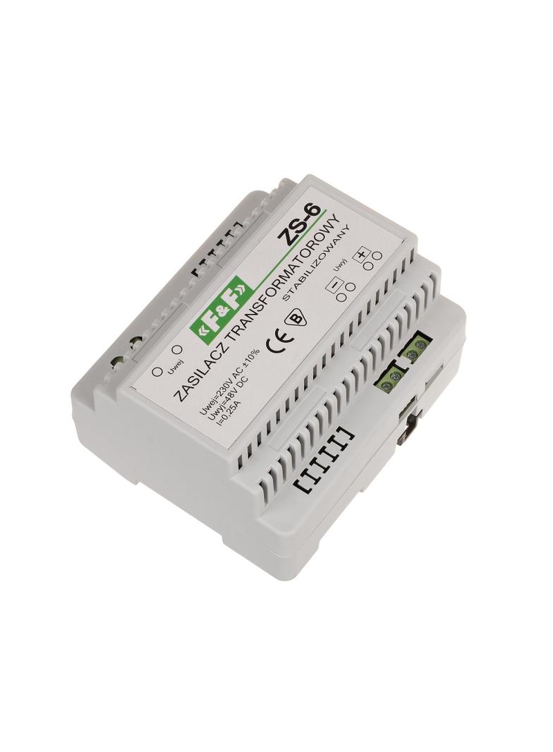 Zasilacz stabilizowany 48V DC 0,25A ZS-6 F&F