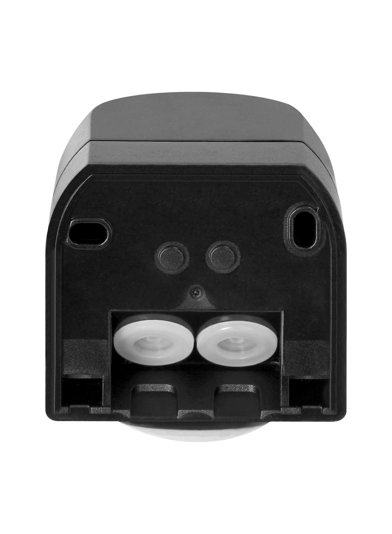 Czujnik ruchu 180° IP44, 800W, max 15m, mini, czarny