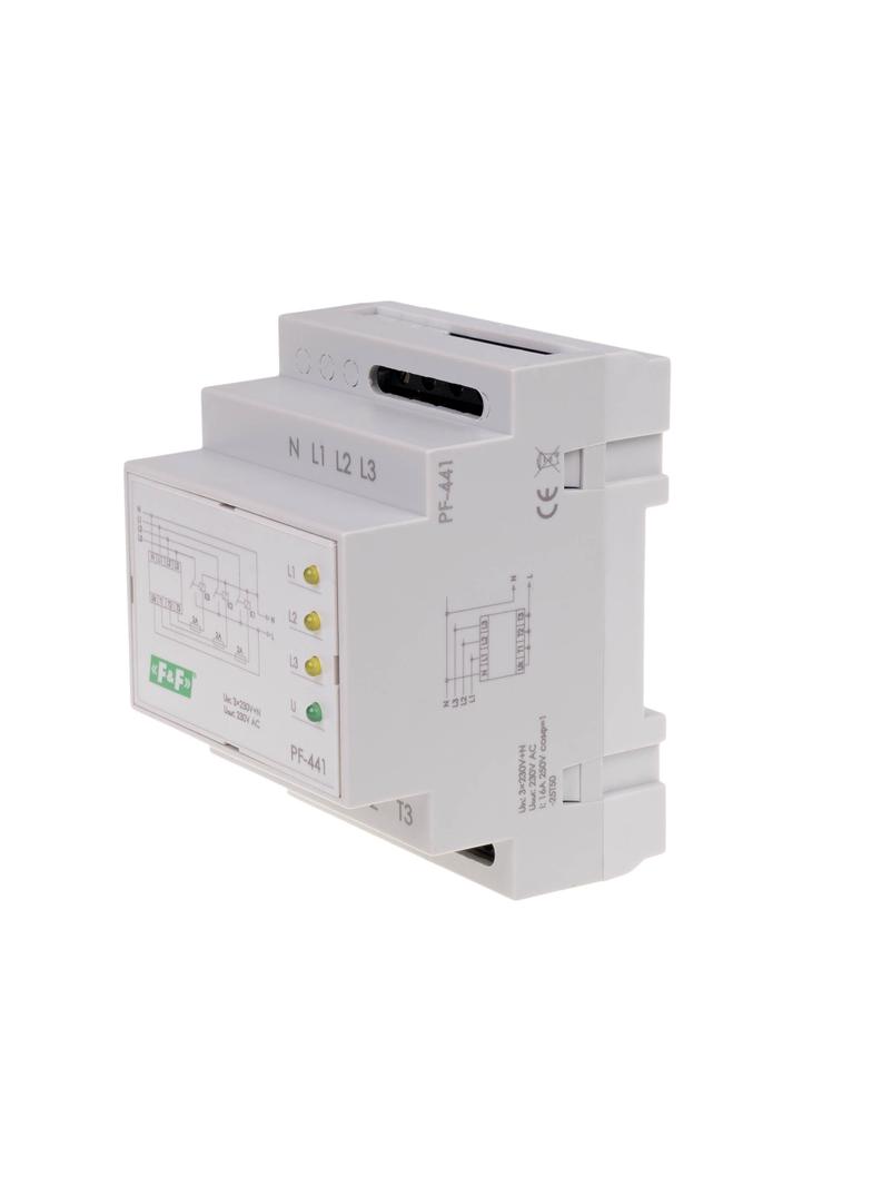 AUTOMATYCZNY PRZEŁĄCZNIK FAZ Z FAZĄ PRIORYTETOWĄ, DO WSPÓŁPRACY ZE STYCZNIKAMI , 4 MODUŁY