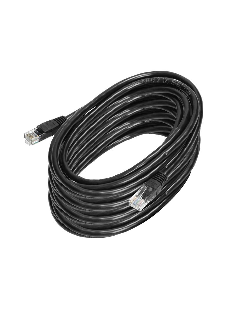 Kabel sieciowy Patchcord UTP CAT.6 wtyk - wtyk 10m CZARNY