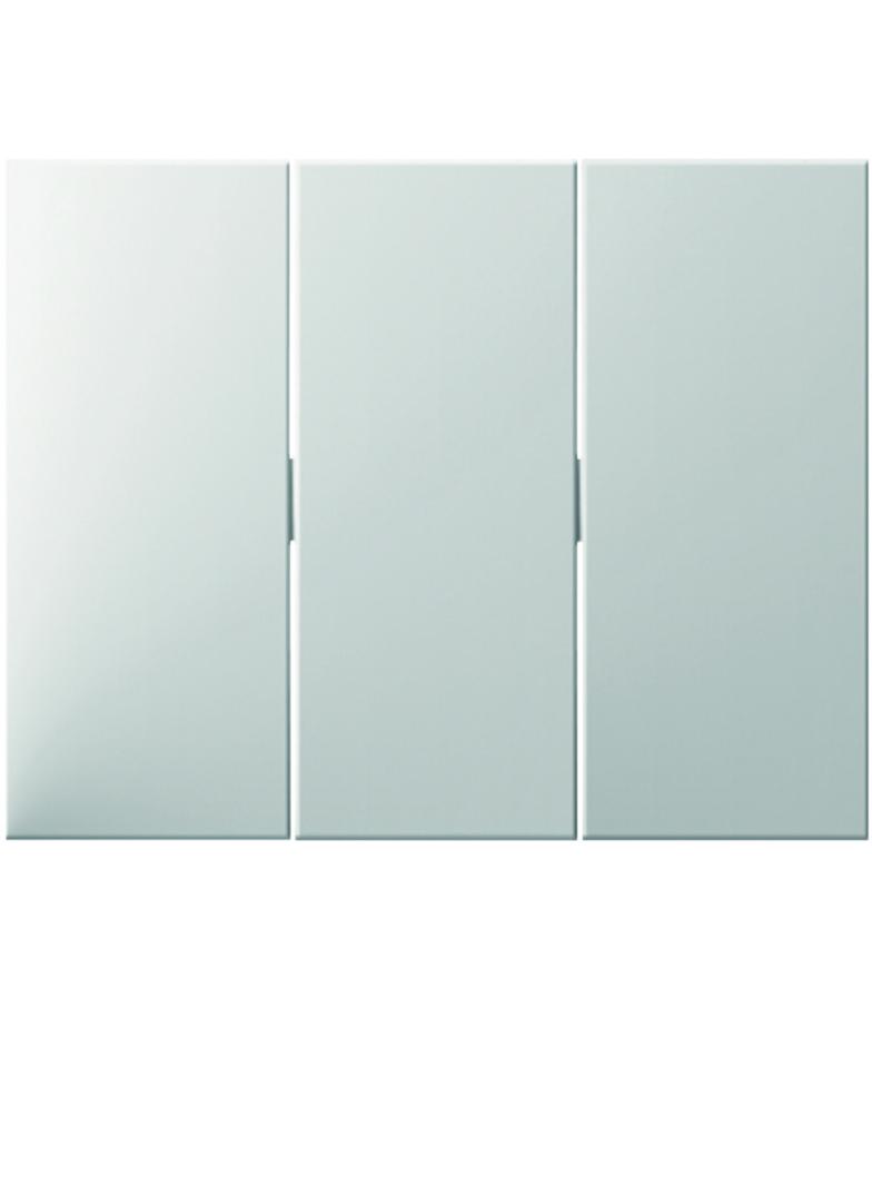 BERKER K.1 Klawisze do łącznika 3-klawiszowego biały 14657009 HAGER