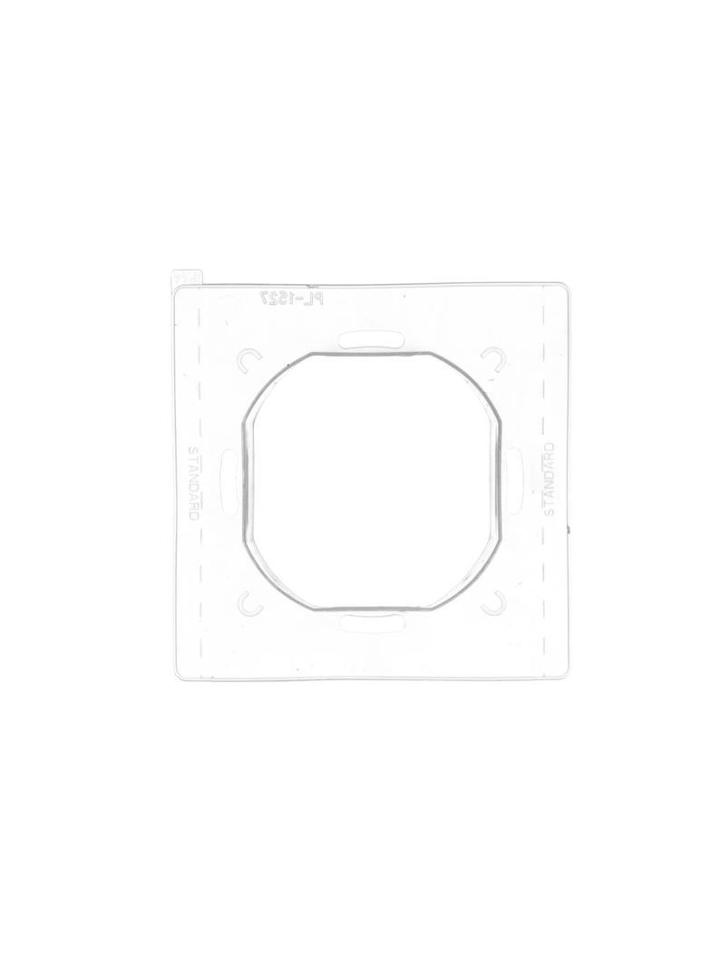 uszczelki Uszczelka do ramki 1-krotnej *Bryzgoszczelność IP44 tylko z gniazdami wymienionymi w katal