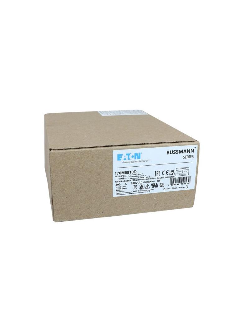 500A 690V aR DIN 2 HSDNH FUSE Wkładka szybka 500A AC 690V DIN 2 aR DIN IEC podwójny wskaźni 170M5810