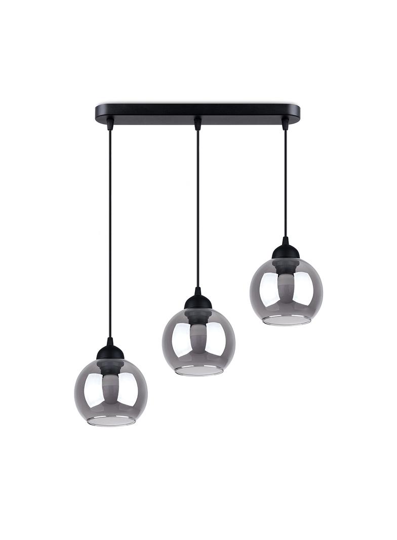 Sollux Lampa wisząca ALINO 3 czarna SL.1142
