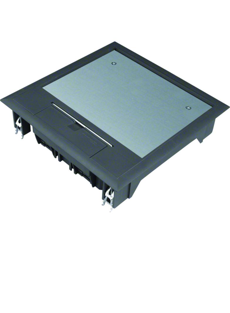 tehalit.VE-EE Pokrywa uchylna VQ06 200x200 wykładzina 5mm czarny PA VQ06059005 HAGER