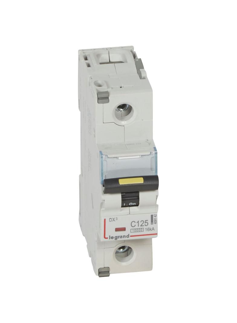 DX3 16 Ka Wyłącznik Jednobiegunowy 125A 409142 LEGRAND