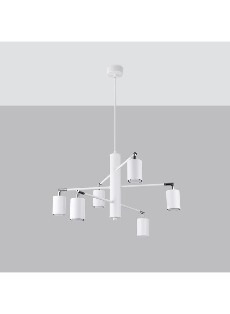 Sollux Żyrandol LEMMI 6 biały SL.1206