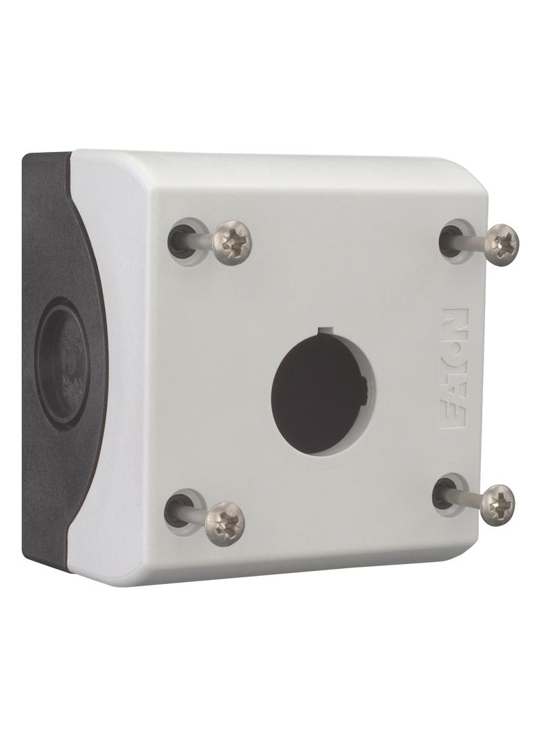 M22-I1 Obudowa kasety 1-otworowa 22mm szara IP67 216535 EATON