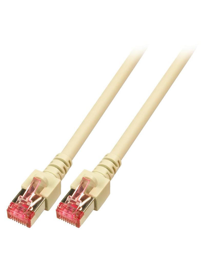 Patchcord RJ45 S/FTP kat. 6 LSZH szary 30m